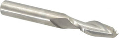 Onsrud - 3/8" Cutting Diam x 1-1/8" Length of Cut, 2 Flute, Upcut Spiral Router Bit - Uncoated, Right Hand Cut, Solid Carbide, 3" OAL x 3/8" Shank Diam, Double Edge, 30° Helix Angle - Benchmark Tooling