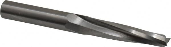 Onsrud - 1/2" Cutting Diam x 2-1/8" Length of Cut, 2 Flute, Upcut Spiral Router Bit - Uncoated, Right Hand Cut, Solid Carbide, 4-1/2" OAL x 1/2" Shank Diam, Double Edge, 11° Helix Angle - Benchmark Tooling