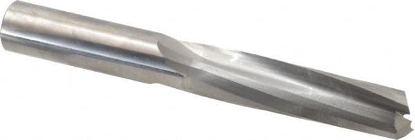 Onsrud - 3/4" Cutting Diam x 3-1/8" Length of Cut, 2 Flute, Upcut Spiral Router Bit - Uncoated, Right Hand Cut, Solid Carbide, 6" OAL x 3/4" Shank Diam, Double Edge, 11° Helix Angle - Benchmark Tooling