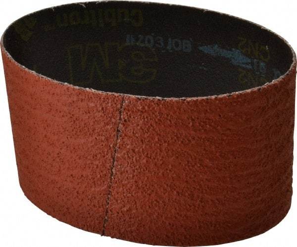 3M - 3-1/2" Wide x 15-1/2" OAL, 36 Grit, Ceramic Abrasive Belt - Ceramic, Very Coarse, Coated, YF Weighted Cloth Backing, Wet/Dry, Series 777F - Benchmark Tooling