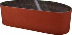 3M - 6" Wide x 48" OAL, 60 Grit, Ceramic Abrasive Belt - Ceramic, Medium, Coated, YF Weighted Cloth Backing, Wet/Dry, Series 777F - Benchmark Tooling