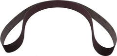 3M - 2" Wide x 72" OAL, 60 Grit, Aluminum Oxide Abrasive Belt - Aluminum Oxide, Medium, Coated, X Weighted Cloth Backing, Series 241D - Benchmark Tooling