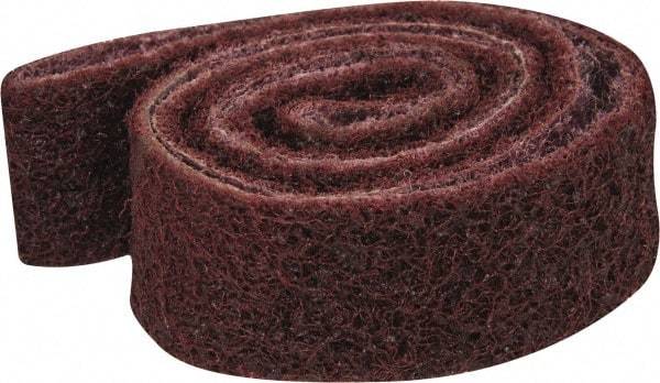 3M - 1" Wide x 30" OAL, Aluminum Oxide Abrasive Belt - Aluminum Oxide, Medium, Nonwoven, Series SC-BS - Benchmark Tooling