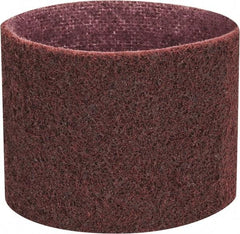 3M - 3" Wide x 10-11/16" OAL, Aluminum Oxide Abrasive Belt - Aluminum Oxide, Medium, Nonwoven, Series SC-BS - Benchmark Tooling