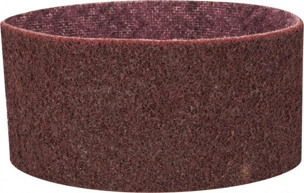 3M - 3" Wide x 18" OAL, Aluminum Oxide Abrasive Belt - Aluminum Oxide, Medium, Nonwoven, Series SC-BS - Benchmark Tooling