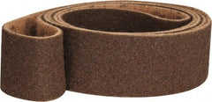 3M - 3" Wide x 132" OAL, Aluminum Oxide Abrasive Belt - Aluminum Oxide, Coarse, Nonwoven, Series SC-BS - Benchmark Tooling