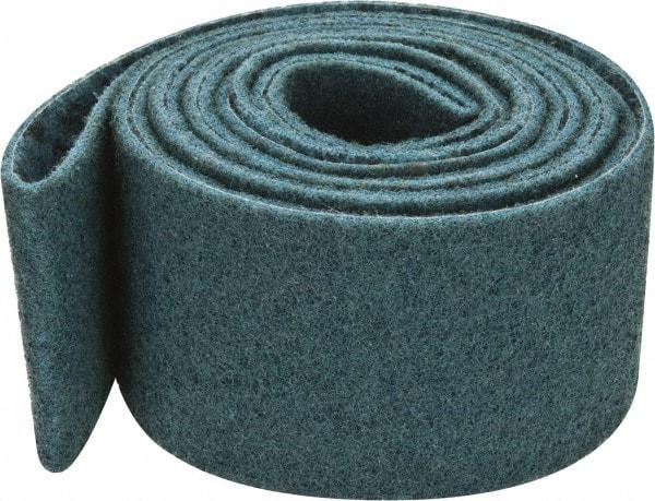 3M - 3" Wide x 132" OAL, Aluminum Oxide Abrasive Belt - Aluminum Oxide, Very Fine, Nonwoven, Series SC-BS - Benchmark Tooling
