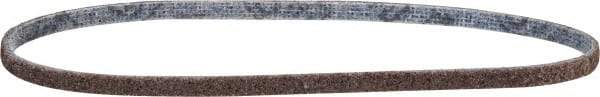 3M - 1/4" Wide x 18" OAL, Aluminum Oxide Abrasive Belt - Aluminum Oxide, Coarse, Nonwoven, Series SE-BS - Benchmark Tooling