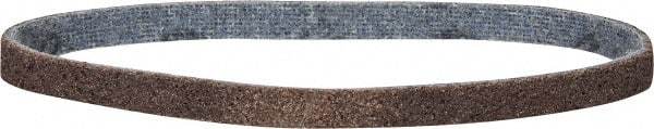 3M - 1/2" Wide x 18" OAL, Aluminum Oxide Abrasive Belt - Aluminum Oxide, Coarse, Nonwoven, Series SE-BS - Benchmark Tooling