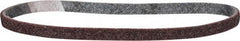 3M - 1/2" Wide x 24" OAL, Aluminum Oxide Abrasive Belt - Aluminum Oxide, Medium, Nonwoven, Series SE-BS - Benchmark Tooling