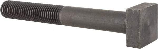 Gibraltar - 1-8 Thread, 4" Thread Length, 8" Length Under Head, Steel T Bolt - 1-11/16" Head Width x 11/16" Head Height, Grade 5 - Benchmark Tooling