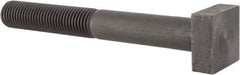 Gibraltar - 1-8 Thread, 4" Thread Length, 8" Length Under Head, Steel T Bolt - 1-11/16" Head Width x 11/16" Head Height, Grade 5 - Benchmark Tooling