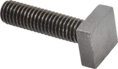 Gibraltar - 3/8-16 Thread, 1-1/4" Thread Length, 1-1/2" Length Under Head, Steel T Bolt - 11/16" Head Width x 1/4" Head Height, Grade 5 - Benchmark Tooling