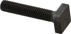 Gibraltar - 3/8-16 Thread, 1-3/4" Thread Length, 2" Length Under Head, Steel T Bolt - 11/16" Head Width x 1/4" Head Height, Grade 5 - Benchmark Tooling