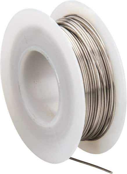 Made in USA - 20 Gage, 0.032 Inch Diameter x 39 Ft. Long, Nickel Chromium Wire - Alloy 80/20, ASTM B344 - Benchmark Tooling