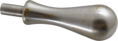 Gibraltar - 3/8" Press Fit Stem, Revolving Handwheel & Machine Handle - Carbon Steel Bulb Shape Handle, 3/4" Long Carbon Steel Stem, 3-25/32" OAL - Benchmark Tooling
