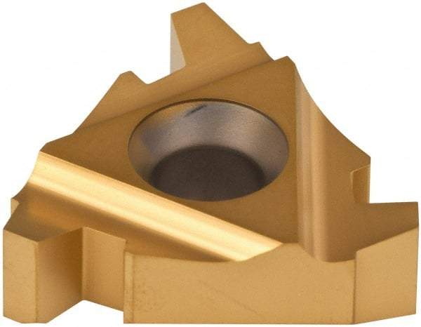 Carmex - 27IR Internal Right Hand 4 Acme Laydown Threading Insert - Grade P25C, TiN Coated Carbide - Benchmark Tooling