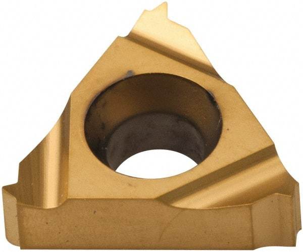 Carmex - 11ER External Right Hand 32 UN Laydown Threading Insert - Grade P25C, TiN Coated Carbide - Benchmark Tooling