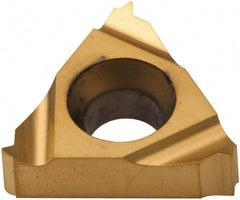 Carmex - 11ER External Right Hand 32 UN Laydown Threading Insert - Grade P25C, TiN Coated Carbide - Benchmark Tooling