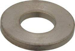 Gibraltar - 1/2" Screw, Grade 12L14 Case Hardened Steel Standard Flat Washer - 17/32" ID x 1-1/8" OD, 1/8" Thick, Nickel-Plated Finish - Benchmark Tooling