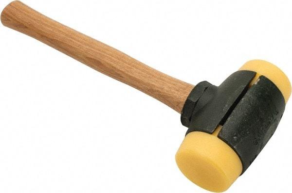 Garland - 6-1/2 Lb Head 2-3/4" Face Plastic Split Head Hammer - Wood Handle - Benchmark Tooling