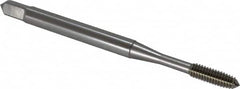 OSG - #4-48 UNF H2 Thread Limit Plug Thread Forming Tap - Cobalt, Bright Finish, 1-7/8" OAL, 9/16" Thread Length, Right Hand Thread, Series HY-PRO NRT - Benchmark Tooling