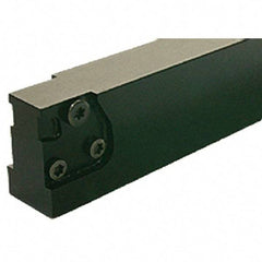 Iscar - HMSN, Neutral, Indexable Grooving Tool Holder - 36.5mm Shank Height, 22.4mm Shank Width - Benchmark Tooling