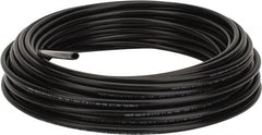 Parker - 8mm OD, 100' Long, Polyethylene Tube - Black, -80 to 150°F - Benchmark Tooling