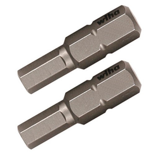 Hex Metric Insert Bit 8.0 × 25mm (2 Bit Pack) - Benchmark Tooling