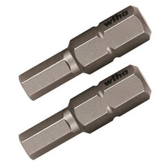 Hex Metric Insert Bit 8.0 × 25mm (2 Bit Pack) - Benchmark Tooling