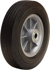 Hamilton - 10 Inch Diameter x 2-3/4 Inch Wide, Rubber on Polypropylene Caster Wheel - 500 Lb. Capacity, 3-1/4 Inch Hub Length, 3/4 Inch Axle Diameter, Ball Bearing - Benchmark Tooling