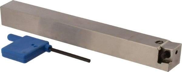 Iscar - PCLC, Right Hand Cut, 5/8" Shank Height x 5/8" Shank Width, Neutral Rake Indexable Turning Toolholder - 5.9" OAL, CC.T 3 Insert Compatibility, Series Isoturn - Benchmark Tooling