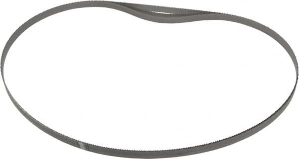 M.K. MORSE - 3' 8-7/8" Long x 0.02" Thick, 10 Teeth per Inch, Portable Band Saw Blade - Bi-Metal Blade, High Speed Steel Teeth, Toothed Edge - Benchmark Tooling