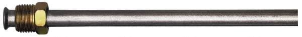 AGS Company - 5/16" OD x 51" Long, Automotive Brake Line - Steel with Galvanized Zinc Coating - Benchmark Tooling