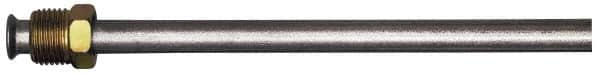 AGS Company - 1/4" OD x 72" Long, Automotive Brake Line - Steel with Galvanized Zinc Coating - Benchmark Tooling