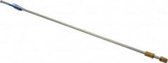 AGS Company - 1/4" OD x 20" Long, Automotive Brake Line - Steel with Galvanized Zinc Coating - Benchmark Tooling