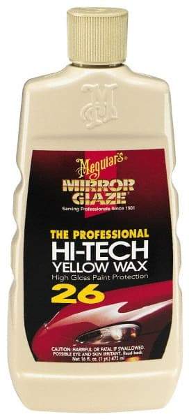 Mirror Glaze - Automotive Liquid Yellow Wax - 16 oz Bottle - Benchmark Tooling