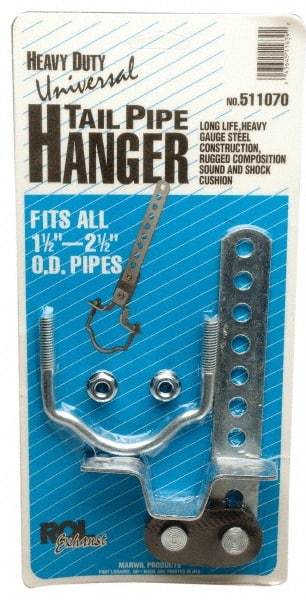 Value Collection - 9-1/2" Long, Steel Tailpipe Hanger - 1-1/2" OD - Benchmark Tooling