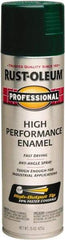 Rust-Oleum - Hunter Green, Gloss, Rust Proof Enamel Spray Paint - 14 Sq Ft per Can, 15 oz Container, Use on Multipurpose - Benchmark Tooling