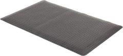 Wearwell - 5' Long x 3' Wide, Dry Environment, Anti-Fatigue Matting - Black, Vinyl with Urethane Sponge Base, Beveled on 4 Sides - Benchmark Tooling