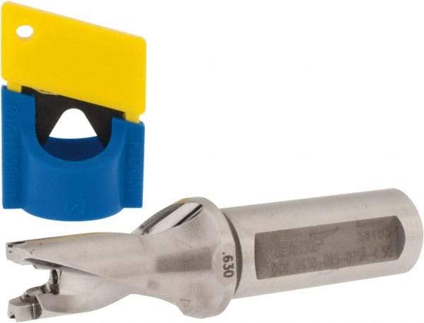 Iscar - 0.63" to 0.665" Diam, 1.5xD, 0.95" Max Depth, 3/4" Shank Diam, 3.91" OAL, Replaceable-Tip Drill - FCP, ICK, ICK-2M, ICM, ICN, ICP, iCP-2M Insert, 16 Seat Size, 73382798 Toolholder, Series SumoCham - Benchmark Tooling