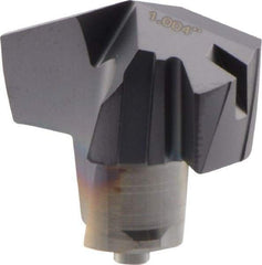 Iscar - Series ICP, 25.5mm Diam Grade IC908 140° Replaceable Drill Tip - Carbide, TiAlN Finish, 25 Seat Size - Benchmark Tooling