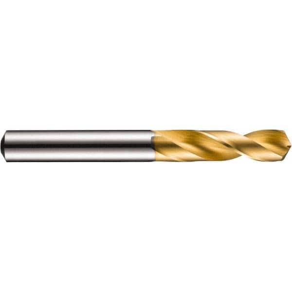 DORMER - 3.7mm 130° Spiral Flute Solid Carbide Screw Machine Drill Bit - Benchmark Tooling