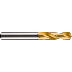 DORMER - 3.7mm 130° Spiral Flute Solid Carbide Screw Machine Drill Bit - Benchmark Tooling