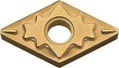 Kyocera - DNMG432 HQ Grade CA5525 Carbide Turning Insert - TiCN/Al2O3/TiN Finish, 55° Diamond, 1/2" Inscr Circle, 3/16" Thick, 1/32" Corner Radius - Benchmark Tooling