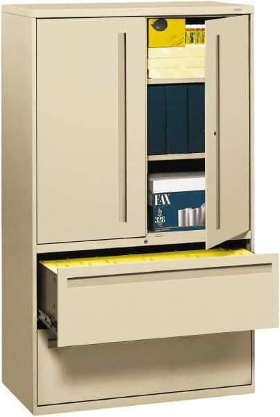 Hon - File & Cabinet Combinations Type: File/Cabinet Combo Color: Putty - Benchmark Tooling