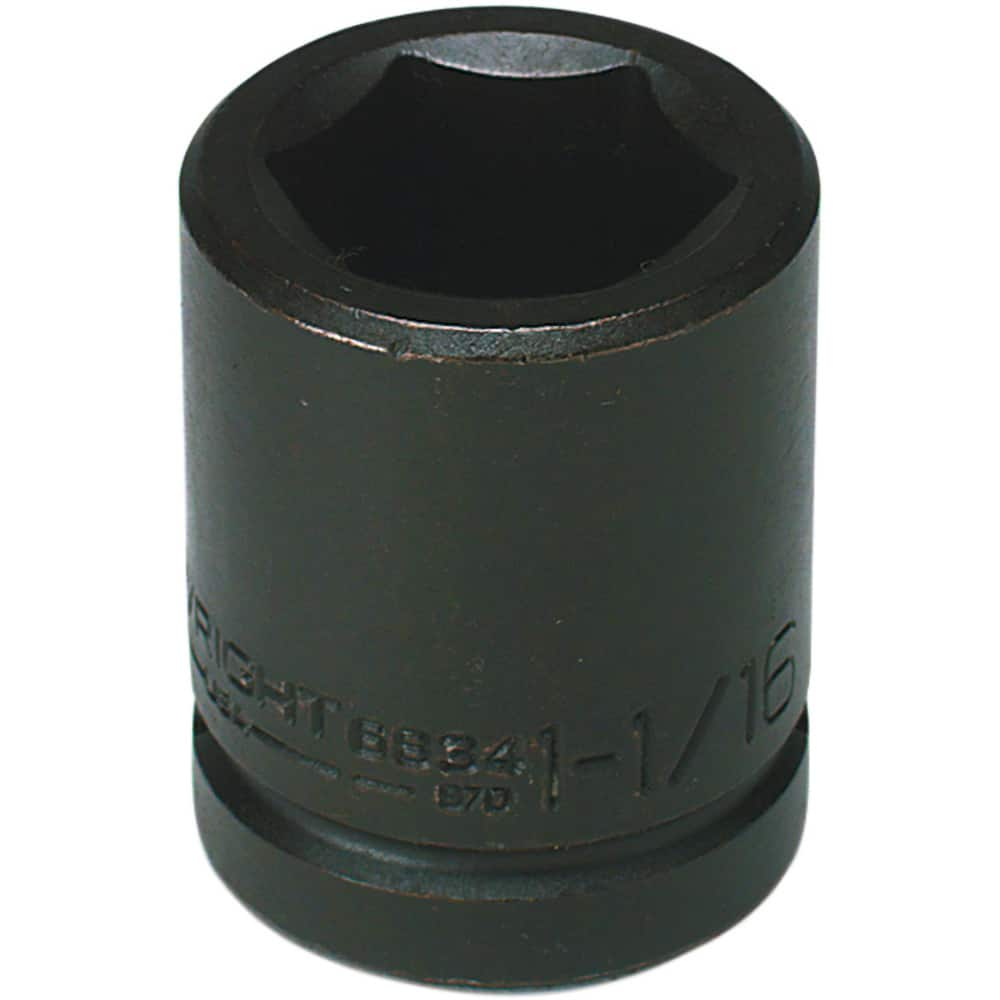 Impact Socket: 6-Point, 3-3/4″ OAL