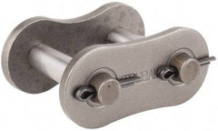 U.S. Tsubaki - 1-1/2" Pitch, ANSI 120, Cottered Roller Chain Connecting Link - For Use with Single Strand Chain - Benchmark Tooling