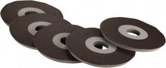 Porter-Cable - 9" Diam 1" Hole 220 Grit Fiber Disc - Very Fine Grade, Aluminum Oxide, 5,000 Max RPM - Benchmark Tooling