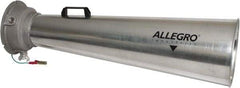 Allegro - 44-1/4 Inch Long, Galvanized Steel Venturi Style Pneumatic Blowers - 1 Inch NPT, 11-1/4 Inch Base Diameter, 12-1/2 Inch Face Diameter - Benchmark Tooling